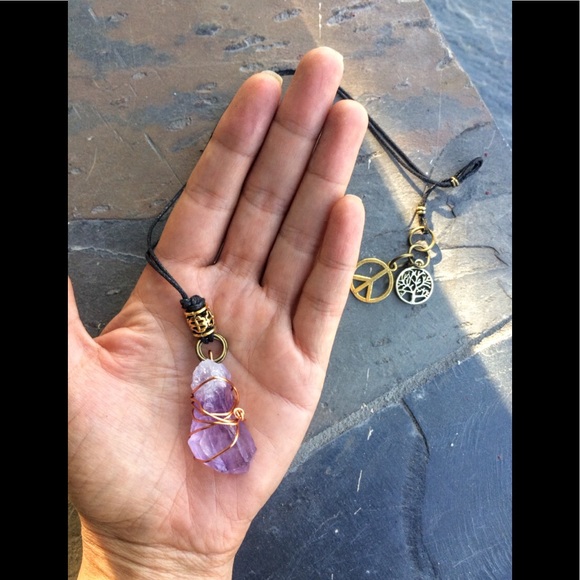 Jewelry - 💜 Amethyst car charm 💜